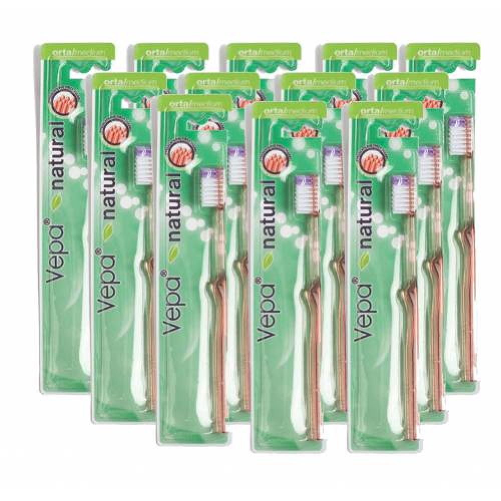 Vepa Diş Fırçası Naturel *12Ad