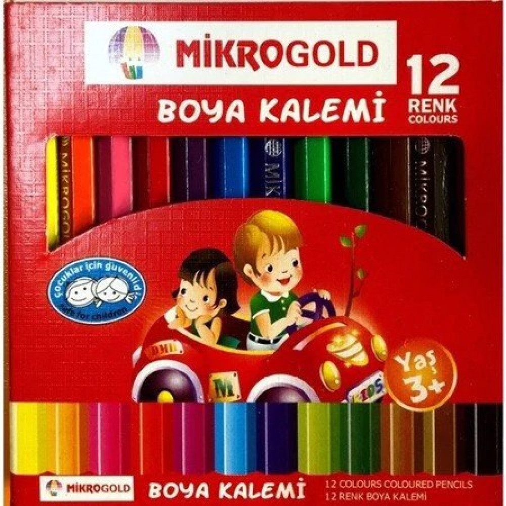 Mikro Gold 24 Lü Kısa Kuruboya *24Ad