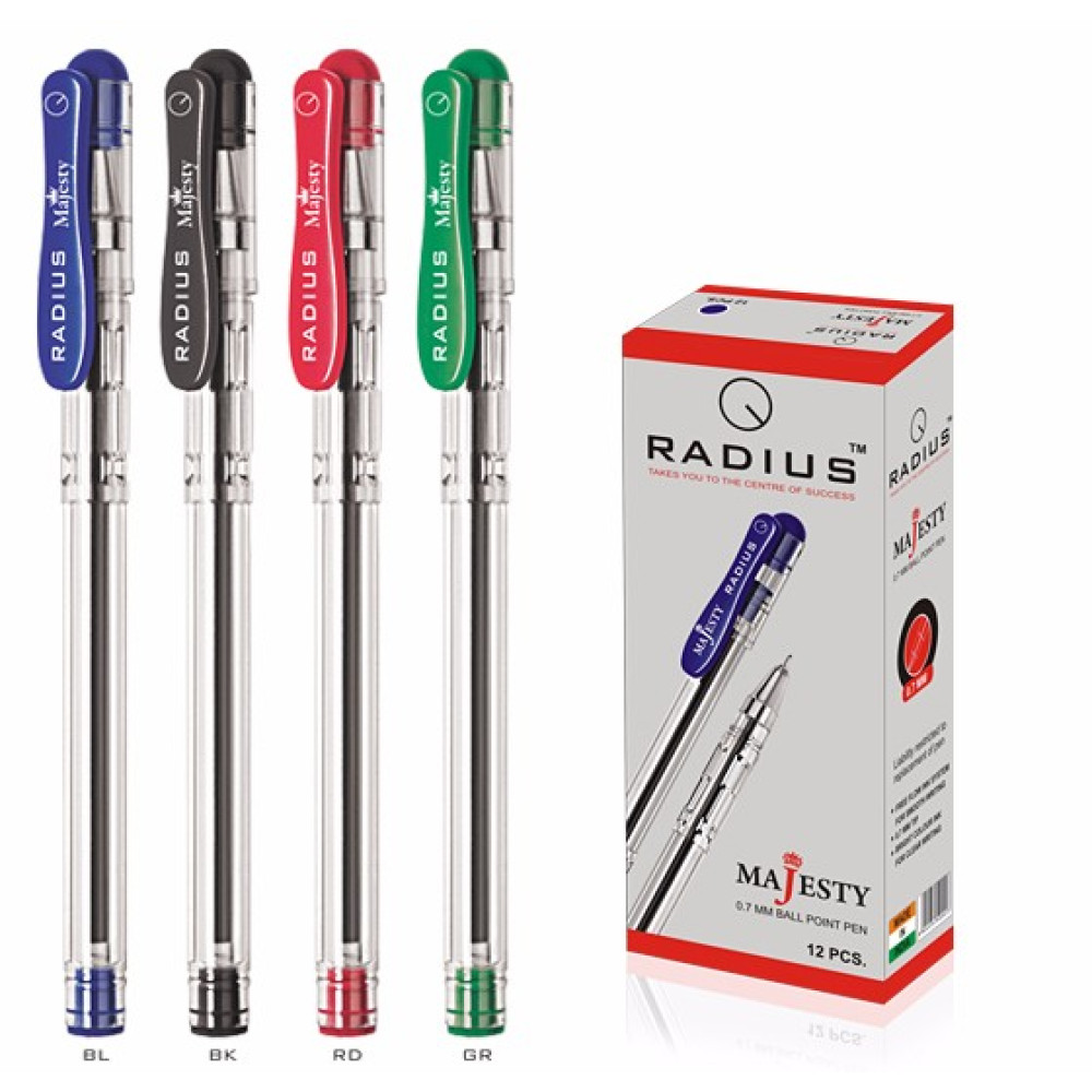 Radıus Tükenmez Pilot Mavi*12Ad