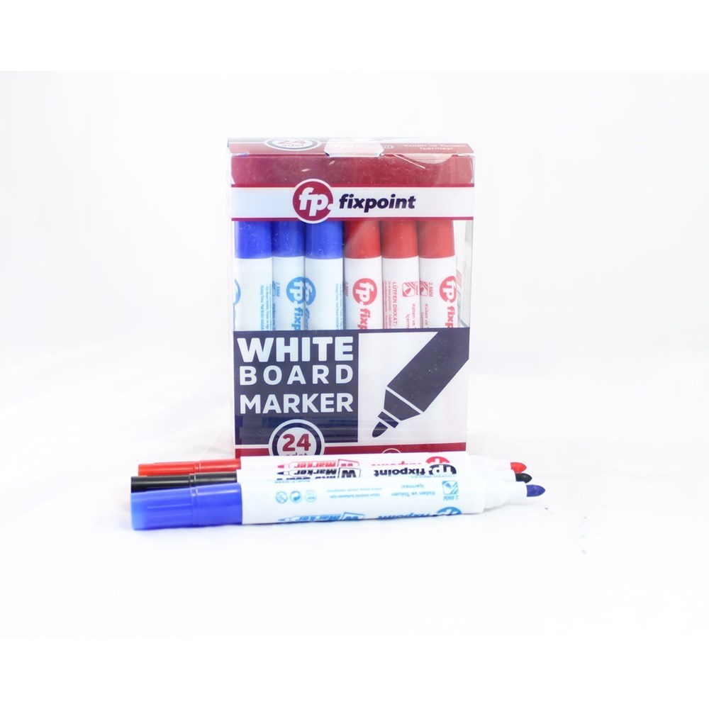 Tahta Kalemi Karışık Renkli (Mavi-Siyah-Kırmızı) *24Lü