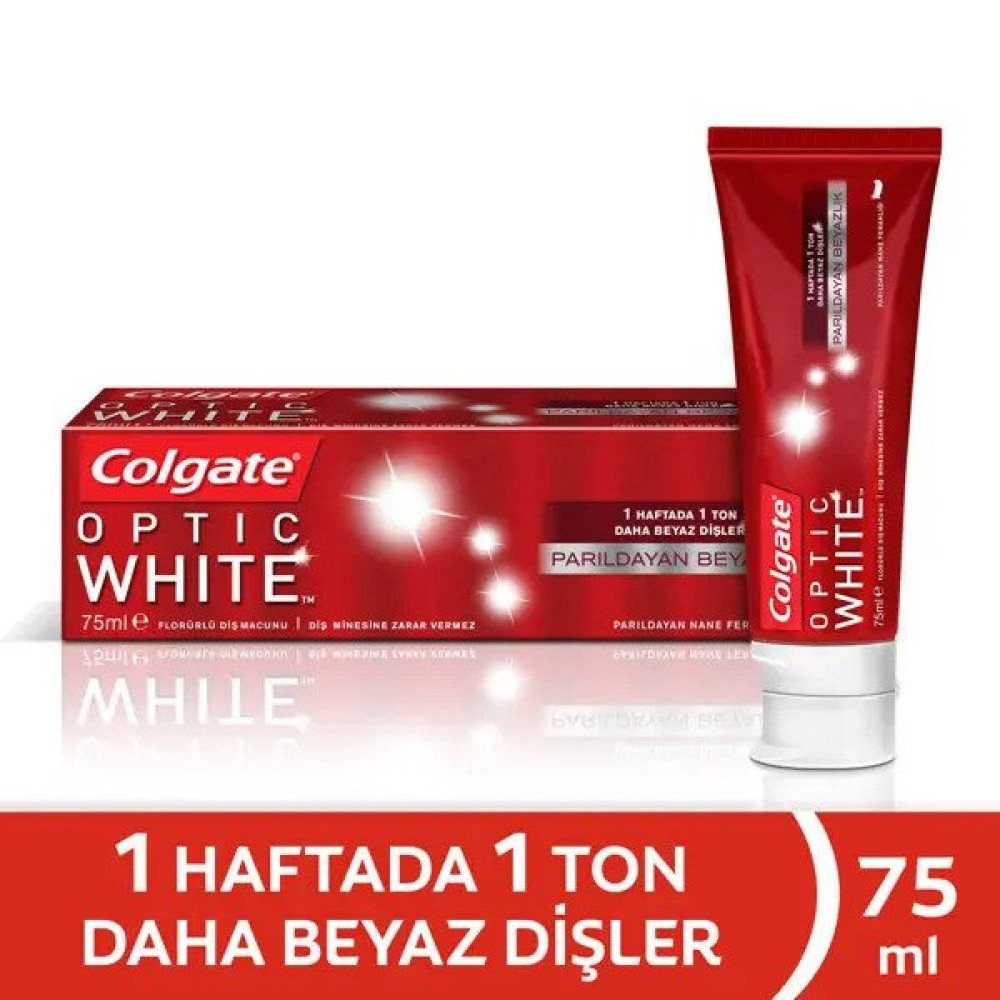 Colgate Optik Beyaz Diş Macunu 75Ml *12Ad
