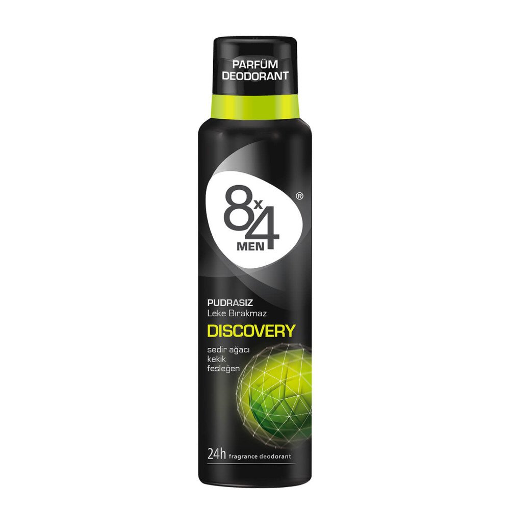8X4 Erkek Deodorant Discovery 150Ml