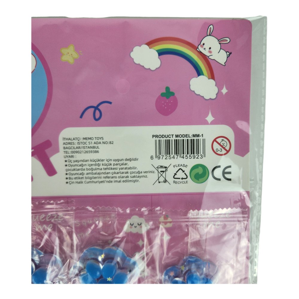 Sweet Pati Squeeze Kartela X 72 Adet MM-1