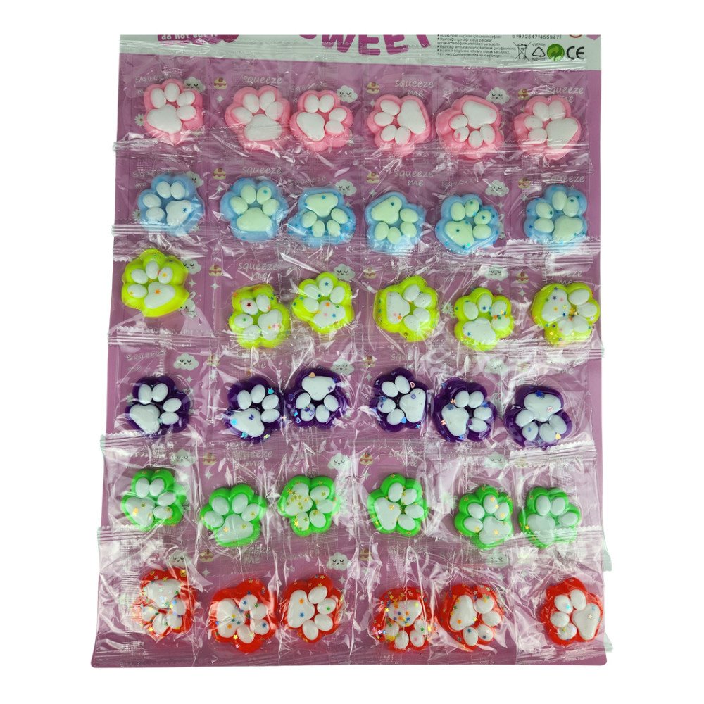 Sweet Pati Squeeze Kartela X 72 Adet MM-2