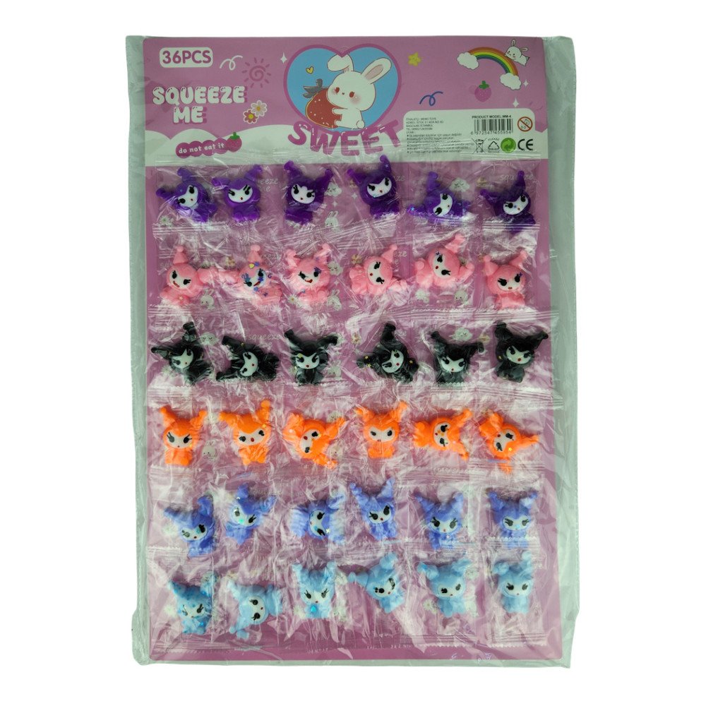 Sweet Pati Squeeze Kartela X 72 Adet MM-4