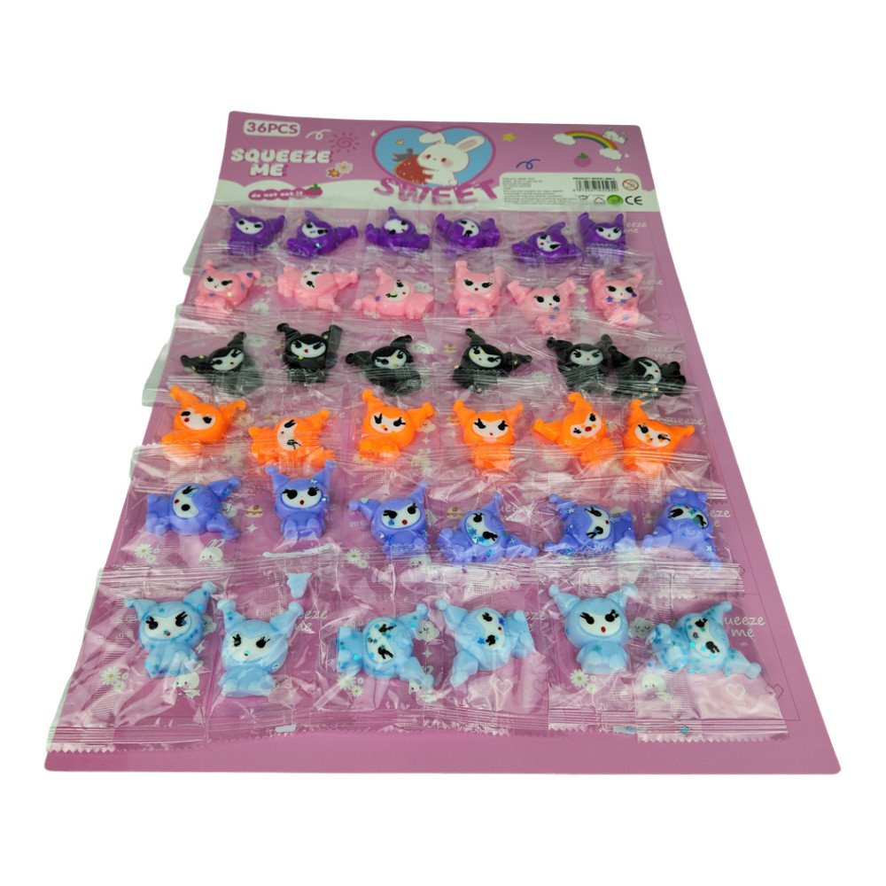 Sweet Pati Squeeze Kartela X 72 Adet MM-4