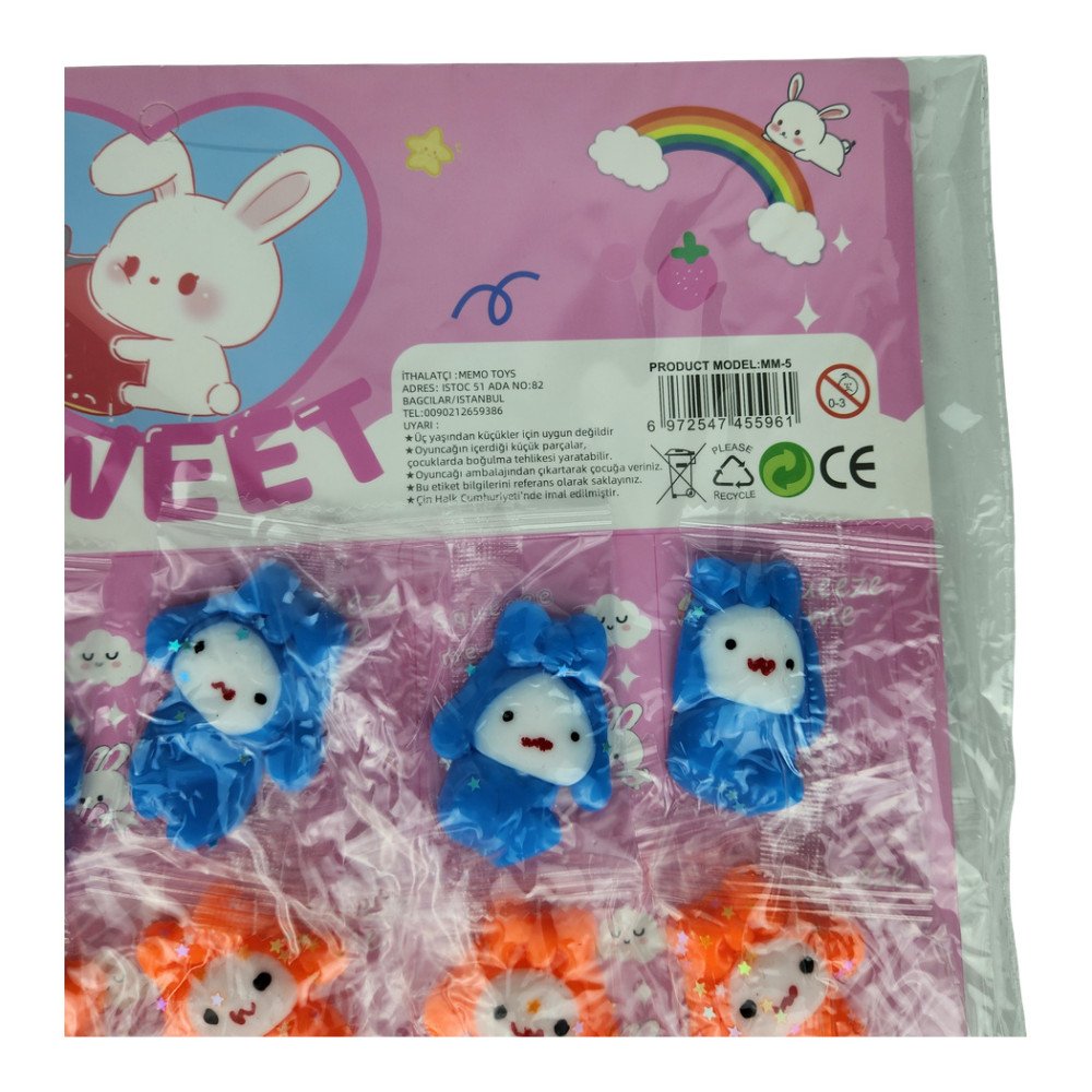 Sweet Pati Squeeze Kartela X 72 Adet MM-5