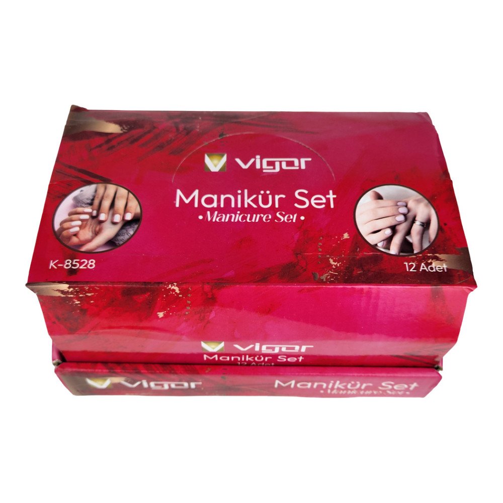 Vigor Manikür Set X 12 Set K-8528