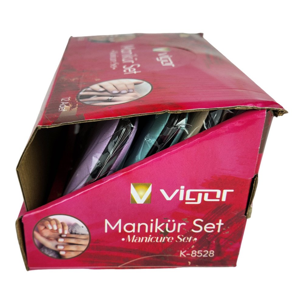 Vigor Manikür Set X 12 Set K-8528