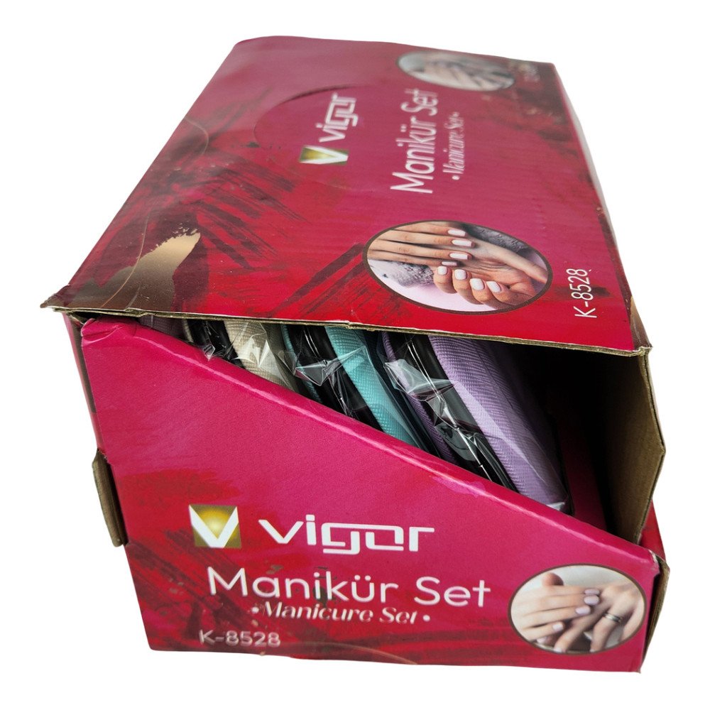 Vigor Manikür Set X 12 Set K-8528