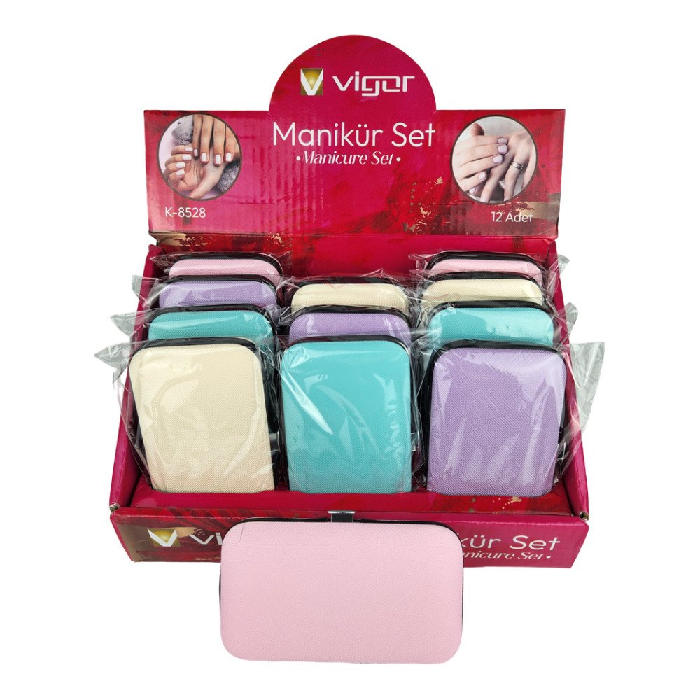 Vigor Manikür Set X 12 Set K-8528
